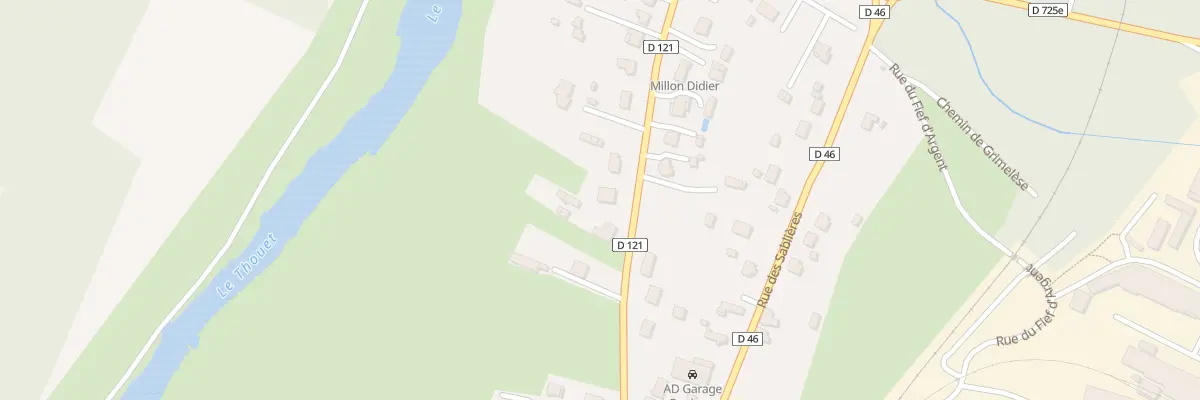 Plan du 26 Rue de Rochette à Airvault