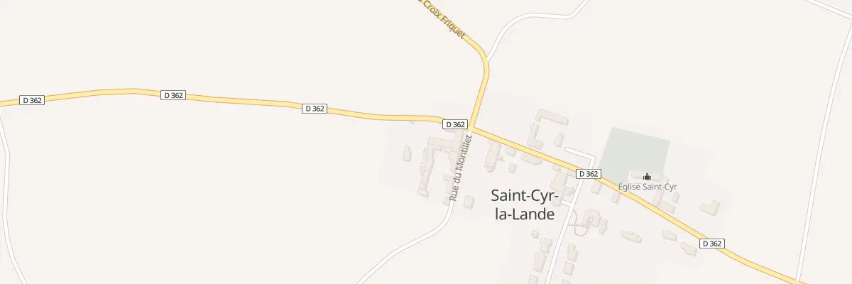 Plan du 11 Rue de la Mairie à Saint-Cyr-la-Lande