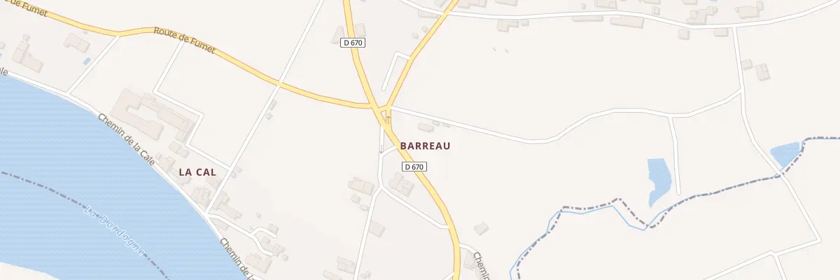 Plan du 471 Che du Paradis à Vignonet
