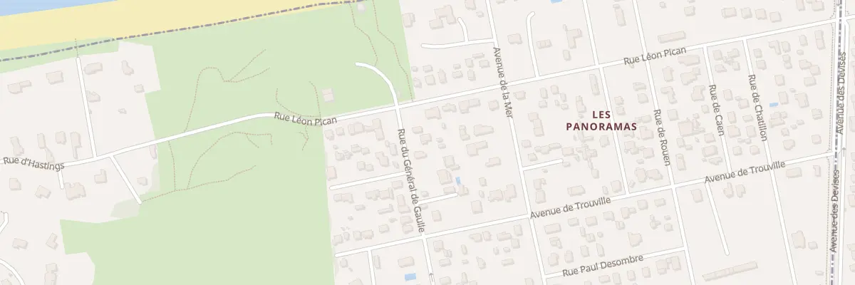 Plan du 32 Rue du Général de Gaulle à Varaville