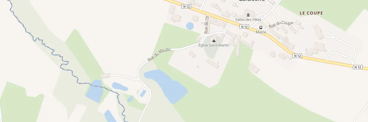 Plan du 30 Rue du Moulin à Lalacelle