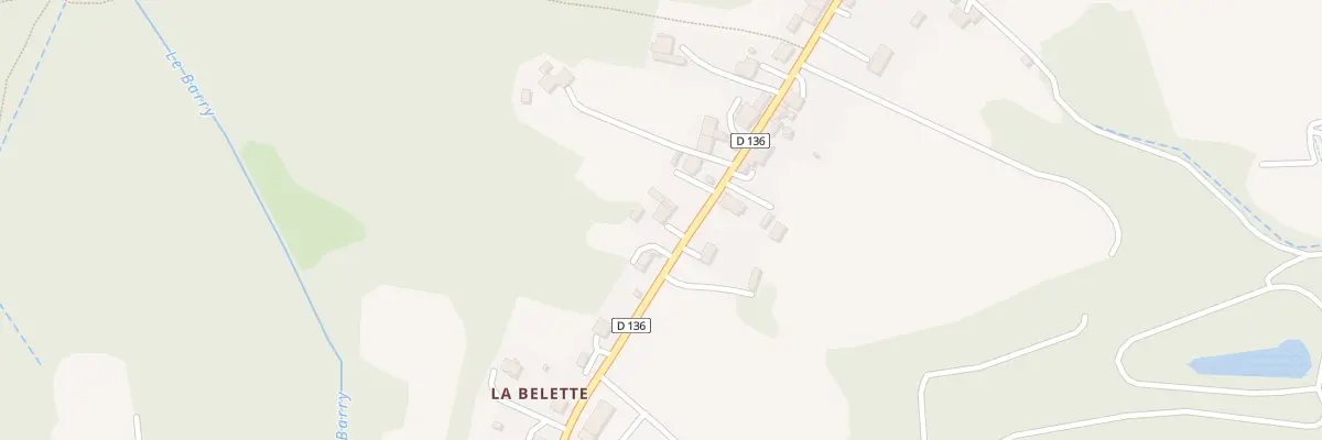 Plan du 26 Av de la Barade à Viella