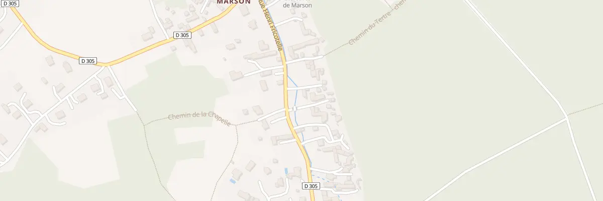 Plan du 2 Imp du Ruisseau à Rou-Marson
