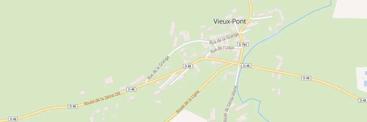 Plan du 1052 Rte de la 2eme Db à Vieux-Pont