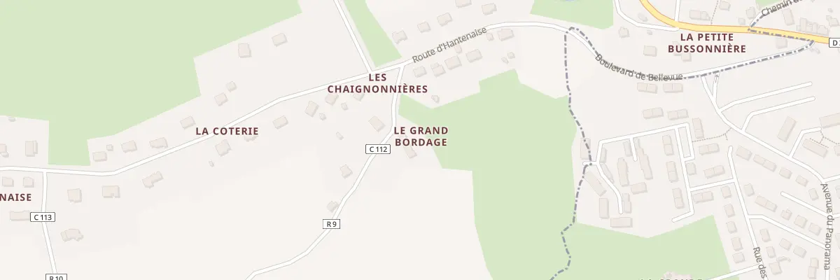 Plan du 5090A Le Grand Bordage au Grez