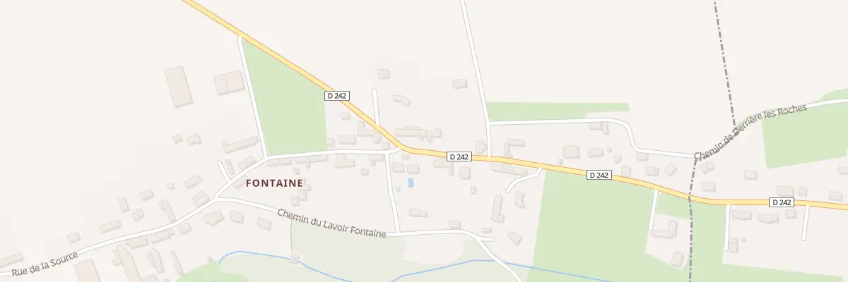 Plan du 20 Rue des Carriers à Épaney