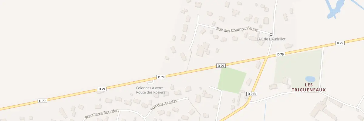 Plan du 26 Rue des Champs Fleuris à Longué-Jumelles