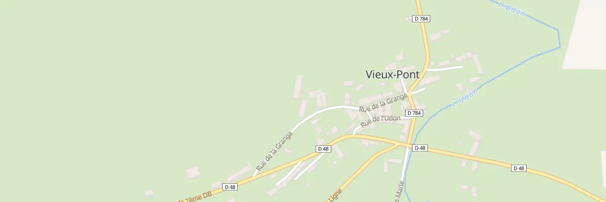 Plan du 16 Rue de la Grange à Vieux-Pont