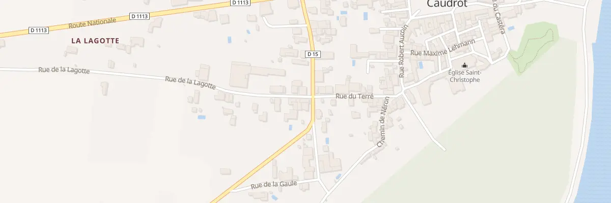 Plan du 2 Rue de la Lagotte à Caudrot