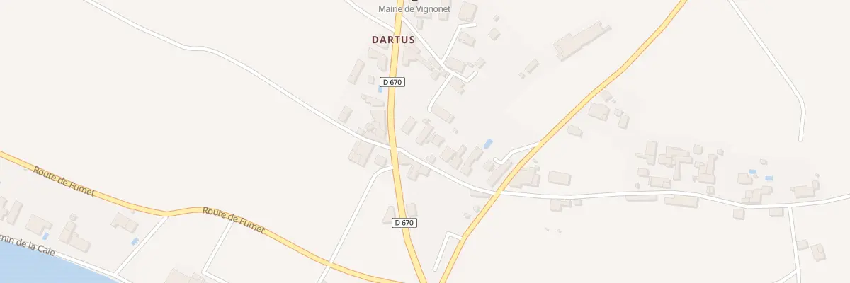 Plan du 104 Dartus à Vignonet