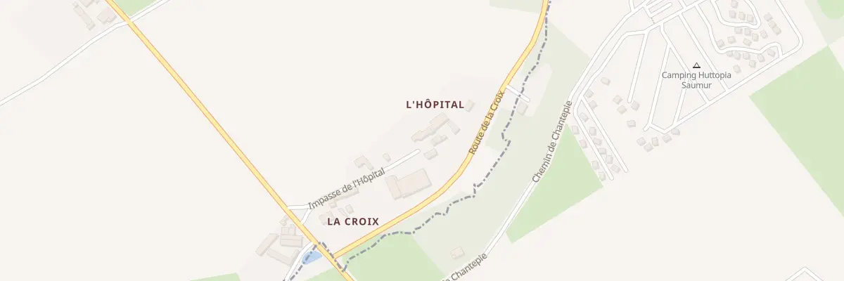 Plan du 5 La Croix Chenehutte à Gennes-Val-de-Loire