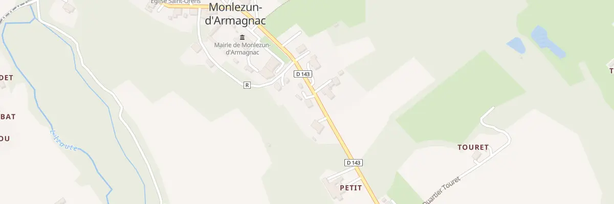 Plan du 5049 La Garde à Monlezun-d’Armagnac