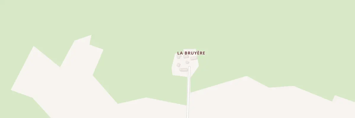 Plan du 5219 La Bruyere à Saint-Paul-le-Gaultier