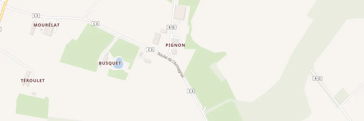 Plan du 5038 Pignon à Mormès