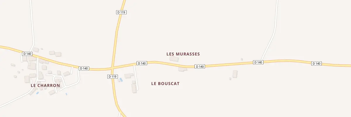 Plan du 1 Aux Murasses à Lugasson