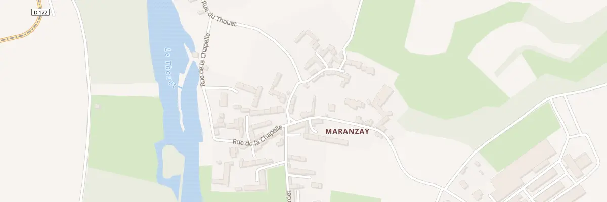 Plan du 1 Rte de la Butte Maranzais à Plaine-et-Vallées