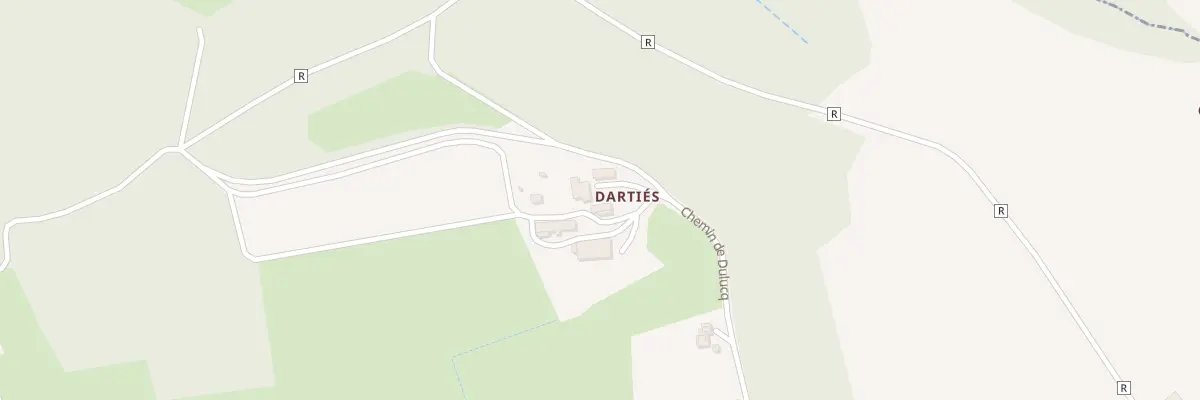 Plan du 495 Che de Dulucq à Aubous
