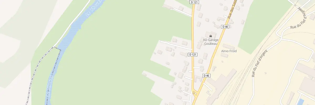 Plan du 36 Rue de Rochette à Airvault