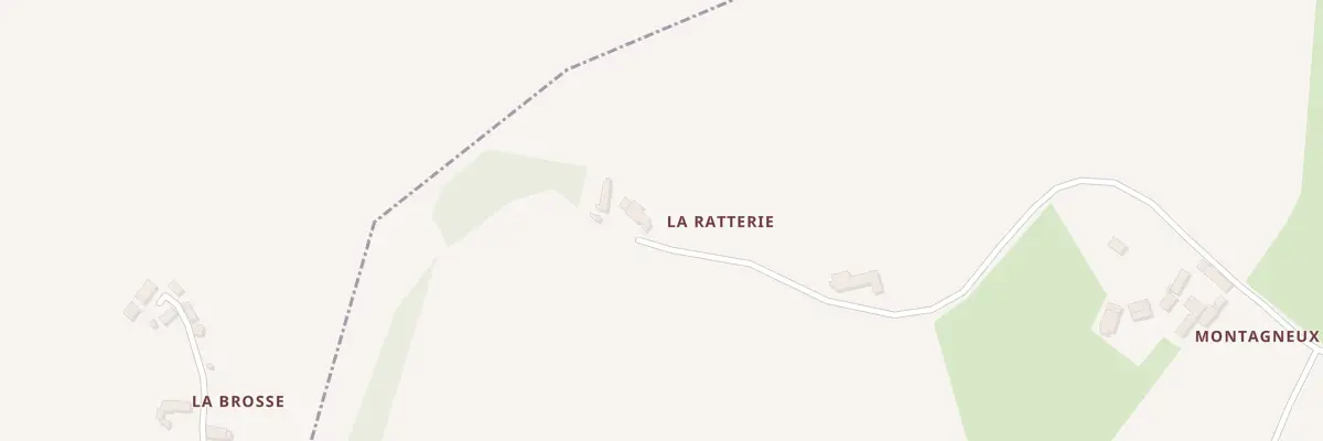 Plan du 5190 La Ratterie à Saint-Georges-le-Gaultier