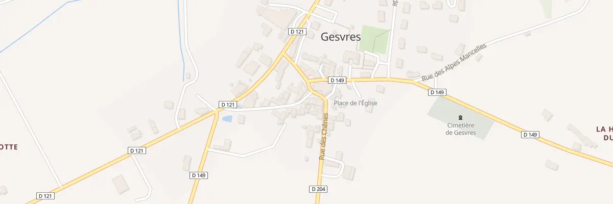 Plan du 4B Rue des Lavandières à Gesvres