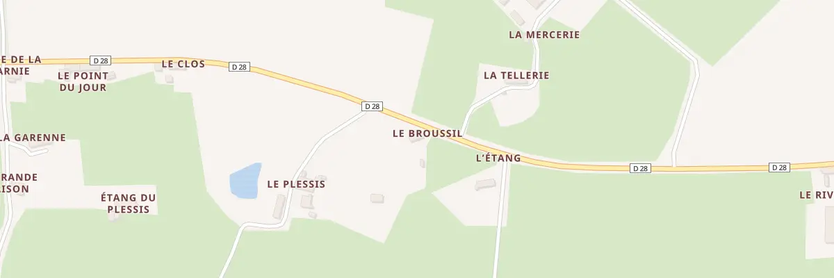 Plan du 5091 Le Broussil à Saint-Symphorien