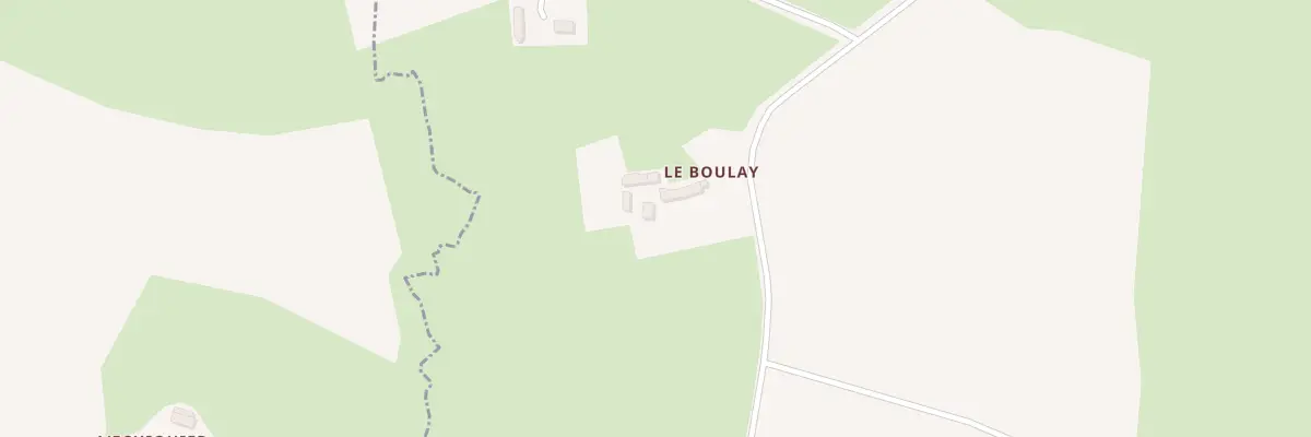 Plan du 26 Le Boulay à Rouez