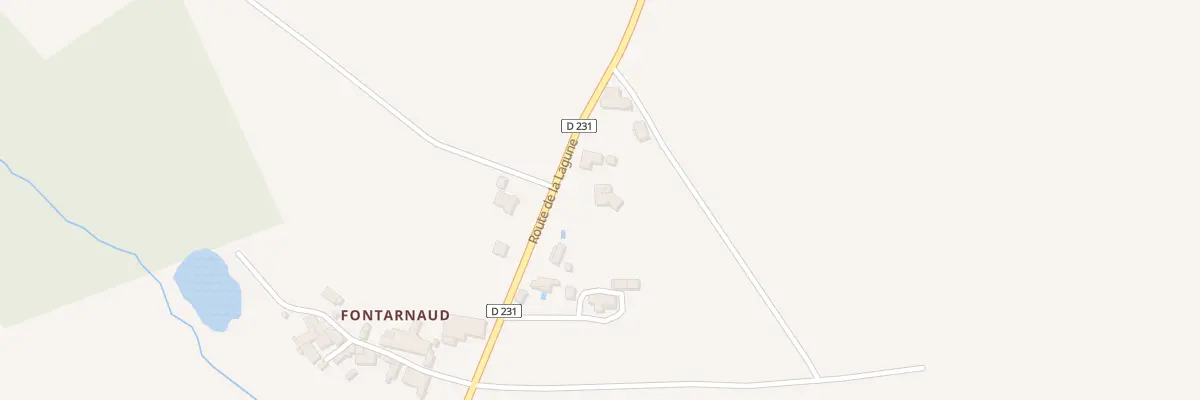 Plan du 3 La Lagune Est à Lugasson