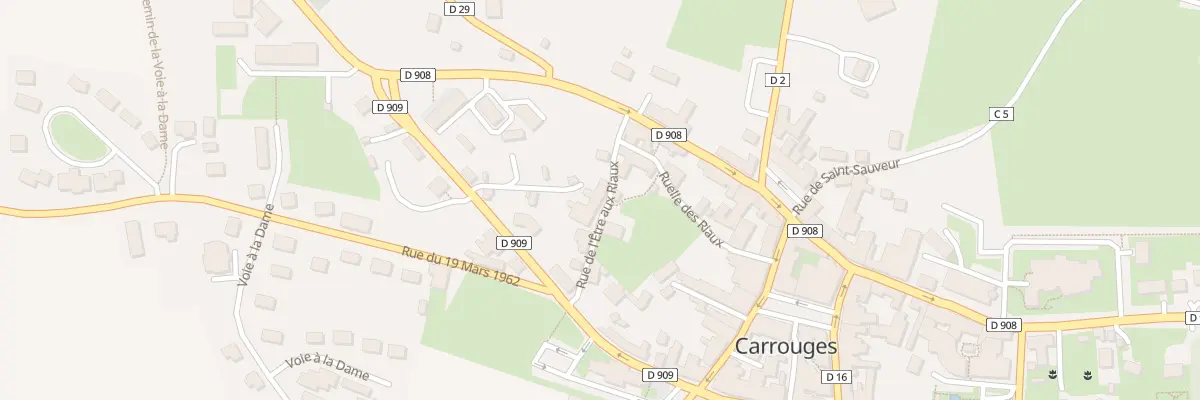 Plan du 5 Rue de l’Être aux Riaux à Carrouges