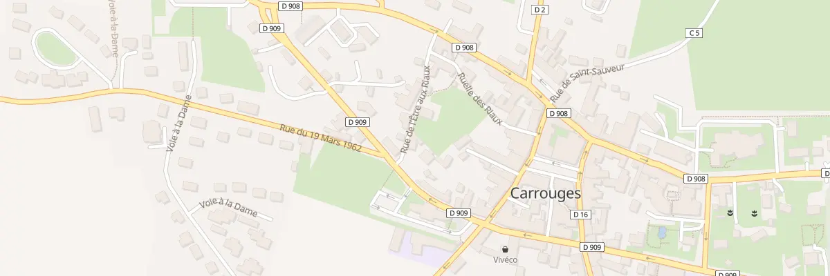 Plan du 4 Rue de l’Être aux Riaux à Carrouges