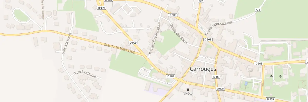Plan du 2 Rue de l’Être aux Riaux à Carrouges