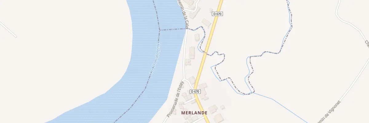 Plan du 662 Merlande Ouest à Sainte-Terre