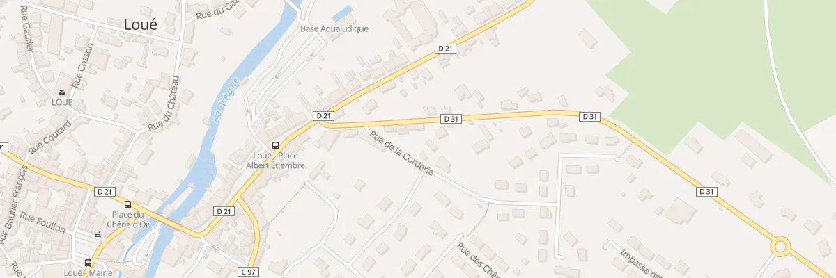 Plan du 8 Rue Remy Lambert à Loué