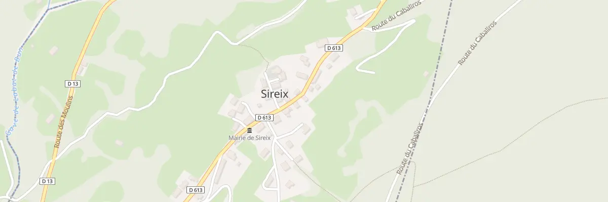 Plan du 5020 Le Village à Sireix