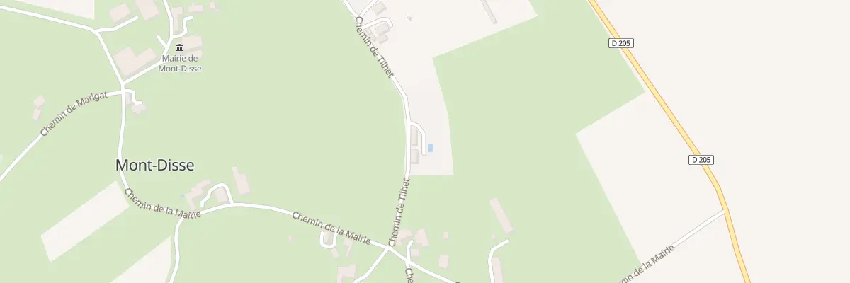 Plan du 5016 L’Eglise à Mont-Disse