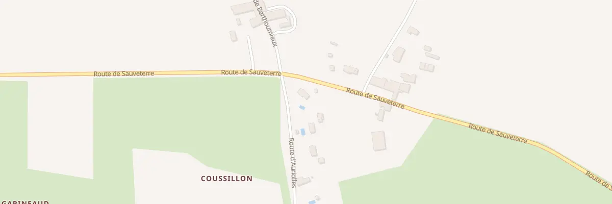 Plan du 32 Rte d’Auriolles à Frontenac