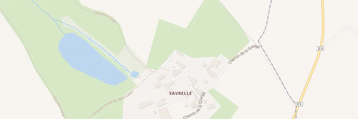 Plan du 4 Chem de Savrelle à Souvigné