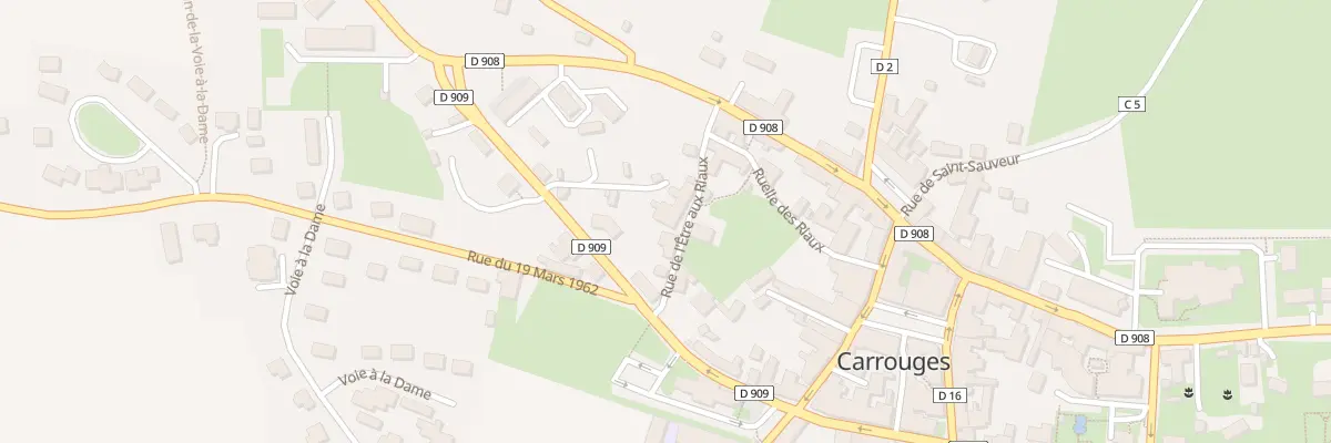 Plan du 11 Rue de l’Être aux Riaux à Carrouges