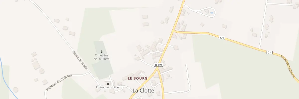 Plan du 4 Imp des Roses à La Clotte
