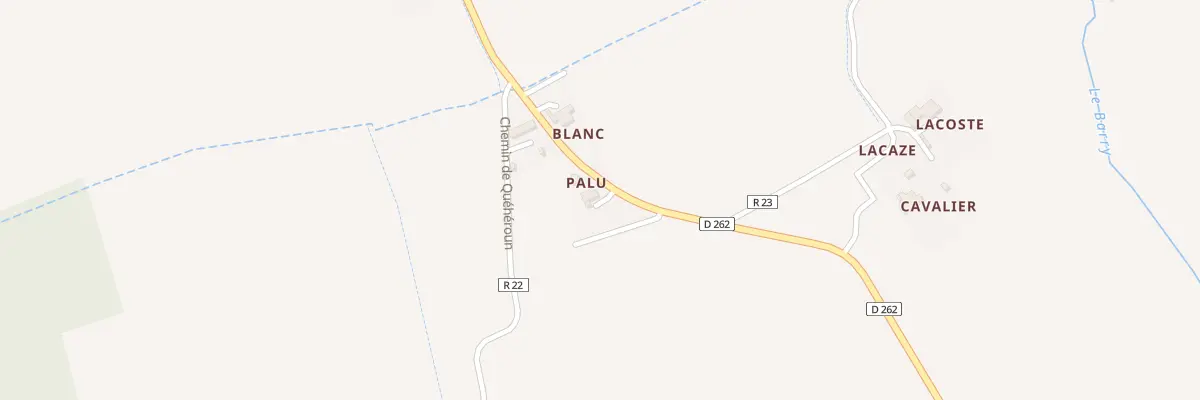 Plan du 5015 Palu à Labarthète
