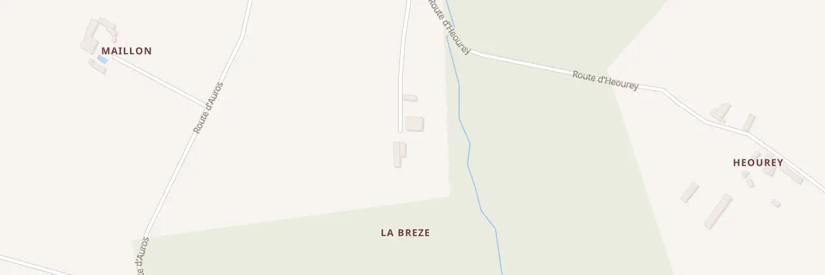 Plan du 52 La Breze à Brannens