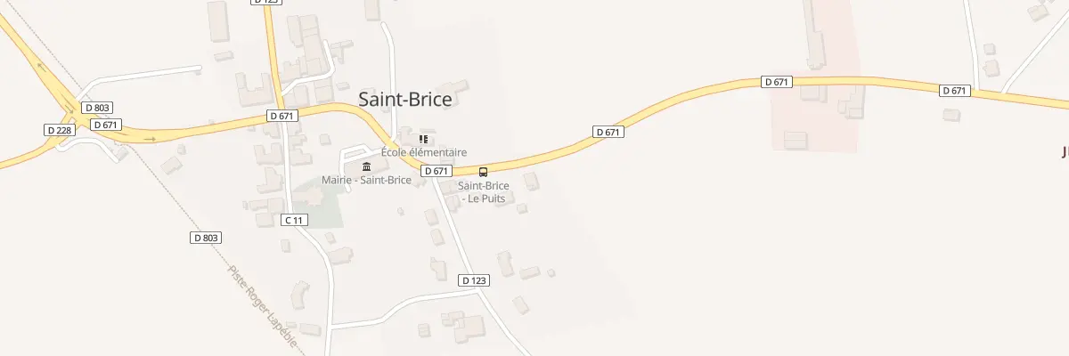 Plan du 8 La Gabillonnerie à Saint-Brice