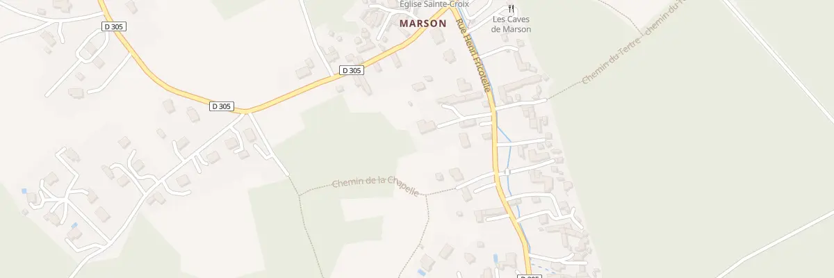 Plan du 12 Rue Henri Fricotelle à Rou-Marson