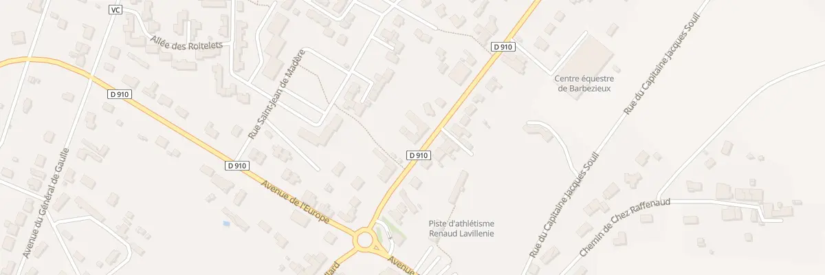 Plan du 43 Av Felix Gaillard à Barbezieux-Saint-Hilaire