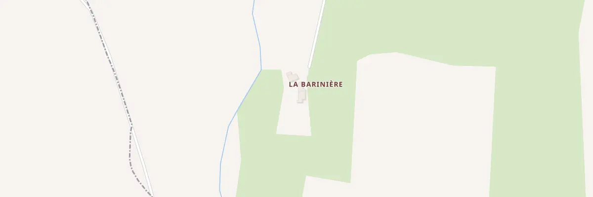 Plan du 5 La Barinière à Lalacelle