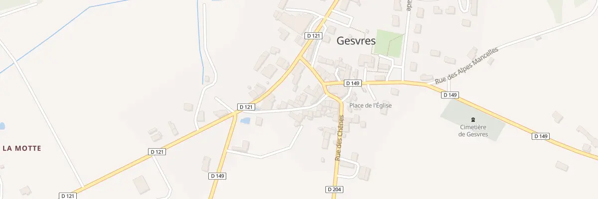 Plan du 7B Rue des Lavandières à Gesvres