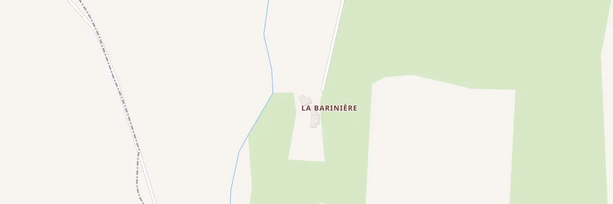 Plan du 4 La Barinière à Lalacelle