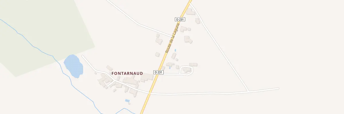 Plan du 2 La Lagune Est à Lugasson