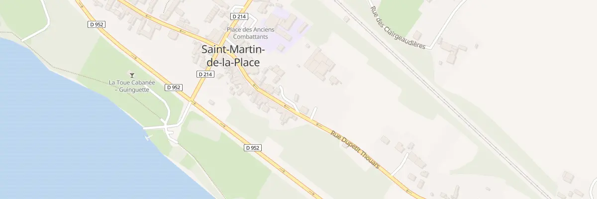 Plan du 9 Rue Dupetit Thouars à Gennes-Val-de-Loire