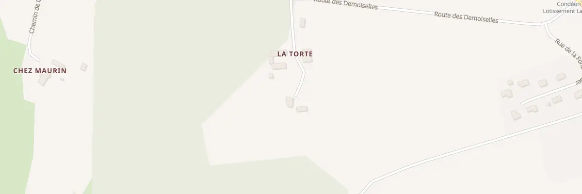 Plan du 6 Che de la Torte à Condéon