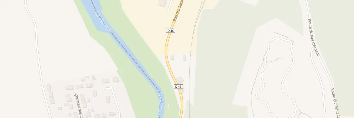 Plan du 12 Rue des Sablières à Airvault